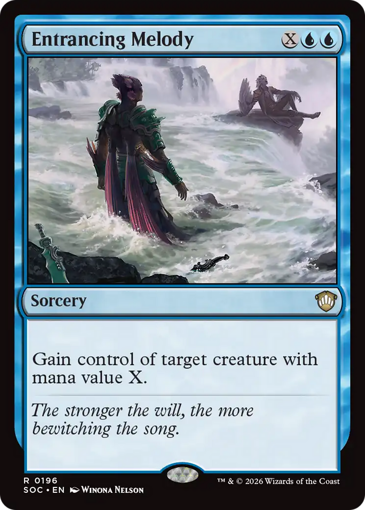Entrancing Melody [Secrets of Strixhaven Commander] | Cards and Coasters CA