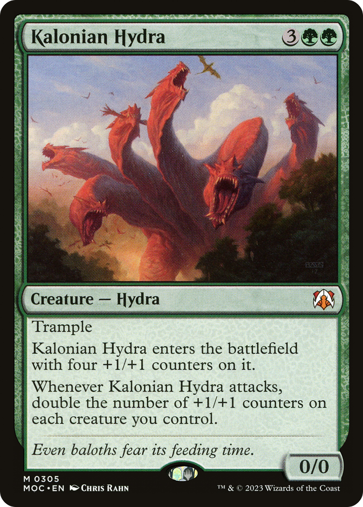 Kalonian Hydra [March of the Machine Commander] | Cards and Coasters CA
