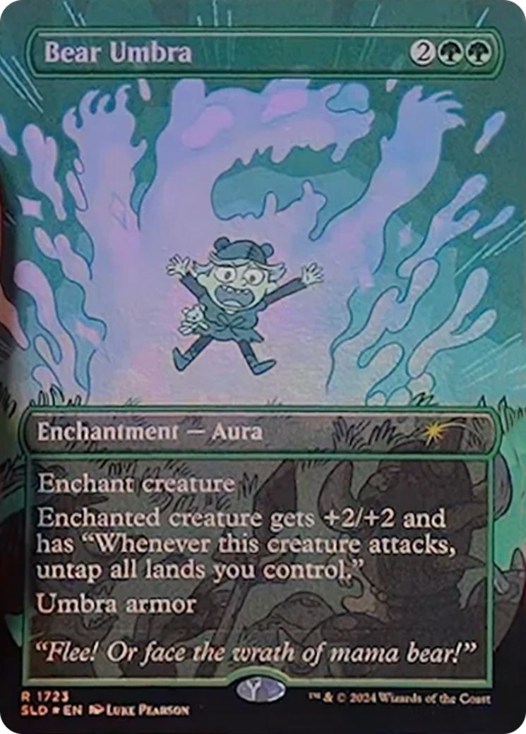 Bear Umbra (Rainbow Foil) [Secret Lair Drop Series] | Cards and Coasters CA