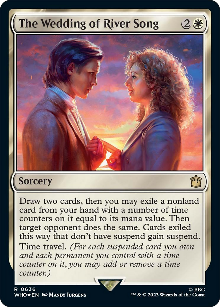 The Wedding of River Song (Surge Foil) [Doctor Who] | Cards and Coasters CA