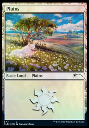 Plains (Dogs) (547) [Secret Lair Drop Promos] | Cards and Coasters CA