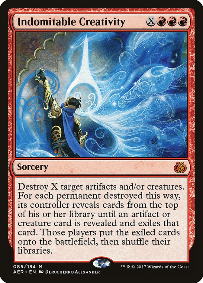 Indomitable Creativity [Aether Revolt] | Cards and Coasters CA