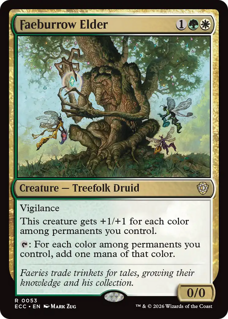 Faeburrow Elder [Lorwyn Eclipsed Commander] | Cards and Coasters CA