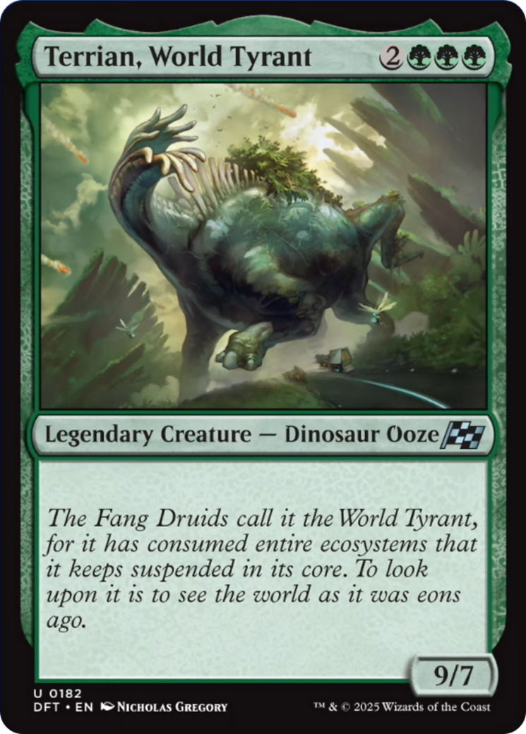 Terrian, World Tyrant [Aetherdrift] | Cards and Coasters CA