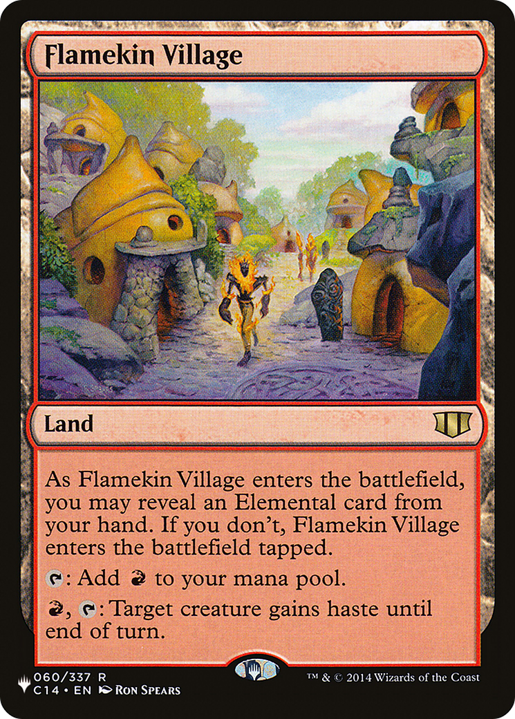 Flamekin Village [The List] | Cards and Coasters CA