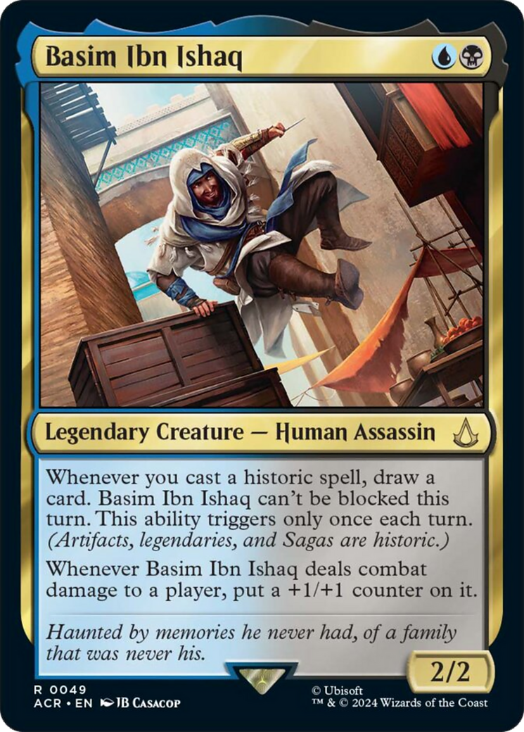 Basim Ibn Ishaq [Assassin's Creed] | Cards and Coasters CA