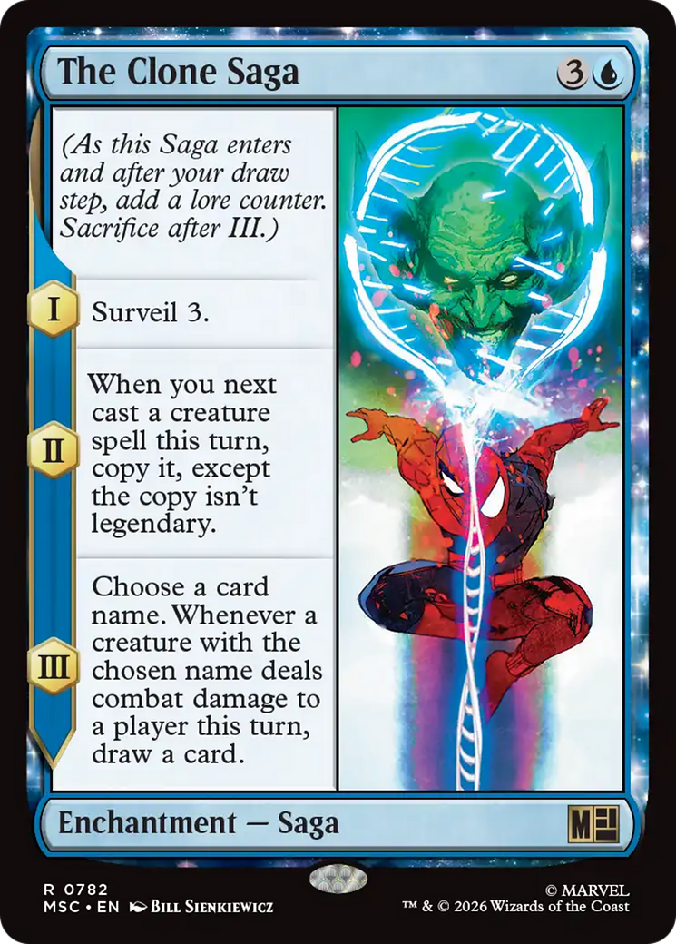 The Clone Saga [Marvel Super Heroes Commander] | Cards and Coasters CA