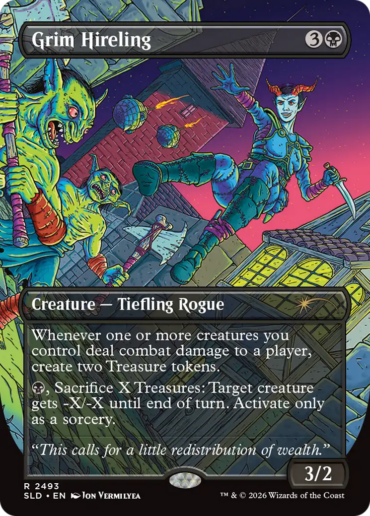 Grim Hireling [Secret Lair Drop Series] | Cards and Coasters CA