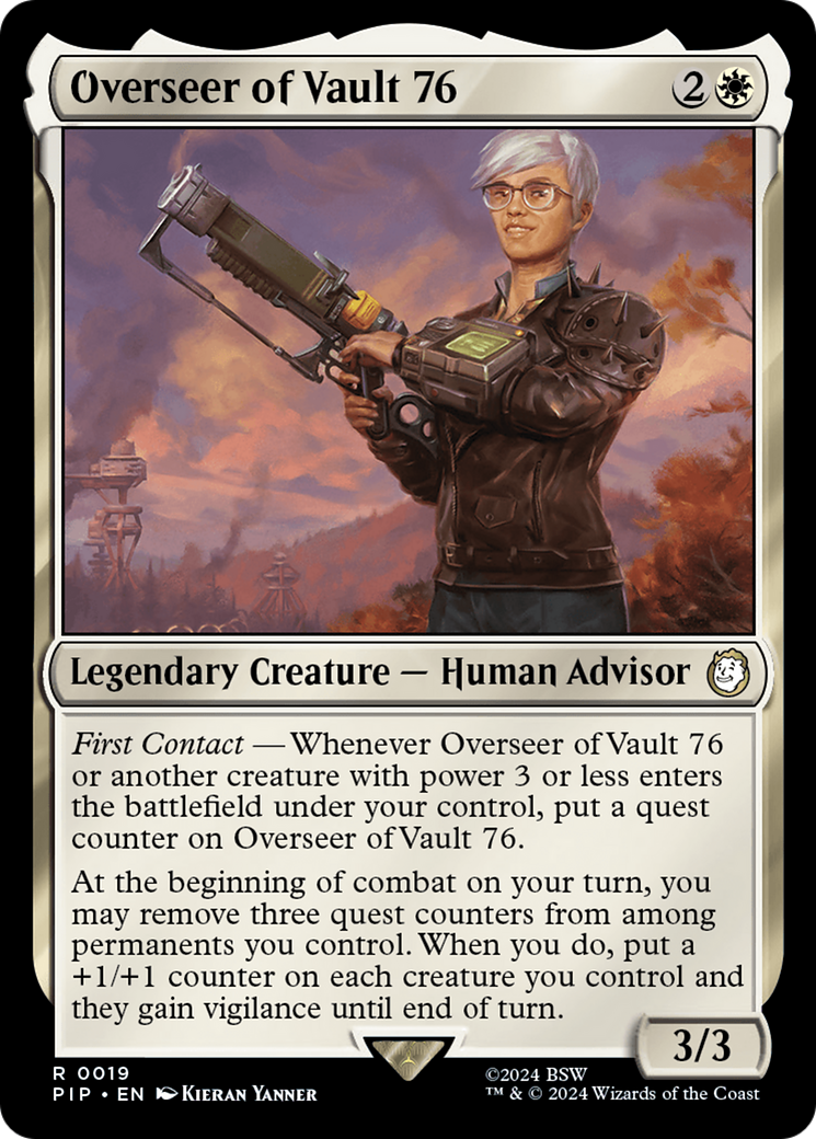Overseer of Vault 76 [Fallout] | Cards and Coasters CA