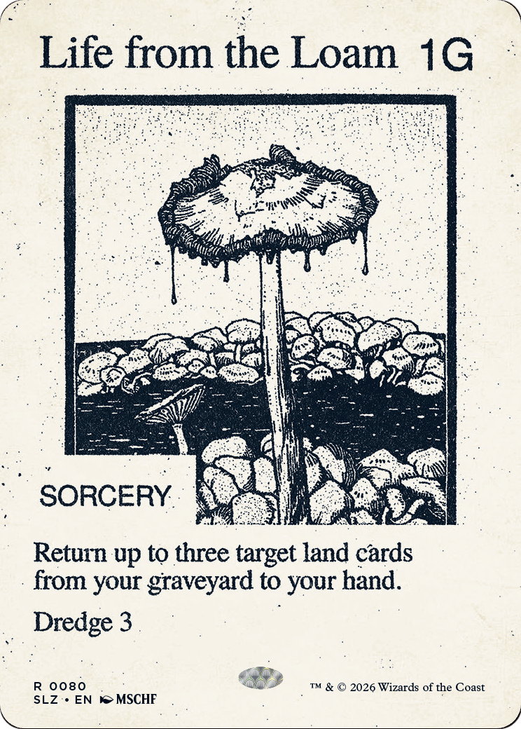 Life from the Loam (0080) [Secret Lair x MSCHF: The Zeta Set] | Cards and Coasters CA
