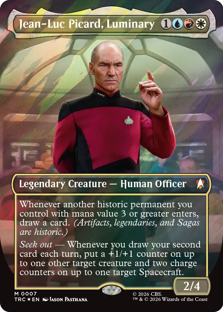 Galvanizing Tenor (Extended Art) [Star Trek Commander] | Cards and Coasters CA
