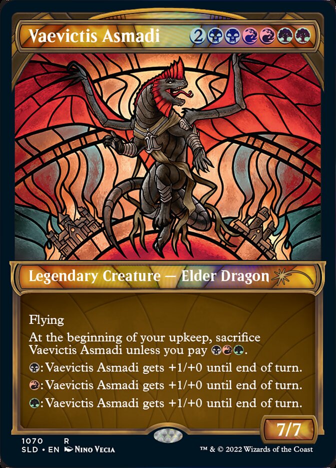 Vaevictis Asmadi (Showcase Textured) [Secret Lair Drop Series] | Cards and Coasters CA