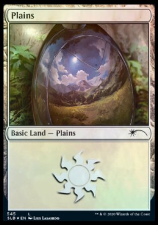 Plains (Heavily Armored) (545) [Secret Lair Drop Promos] | Cards and Coasters CA