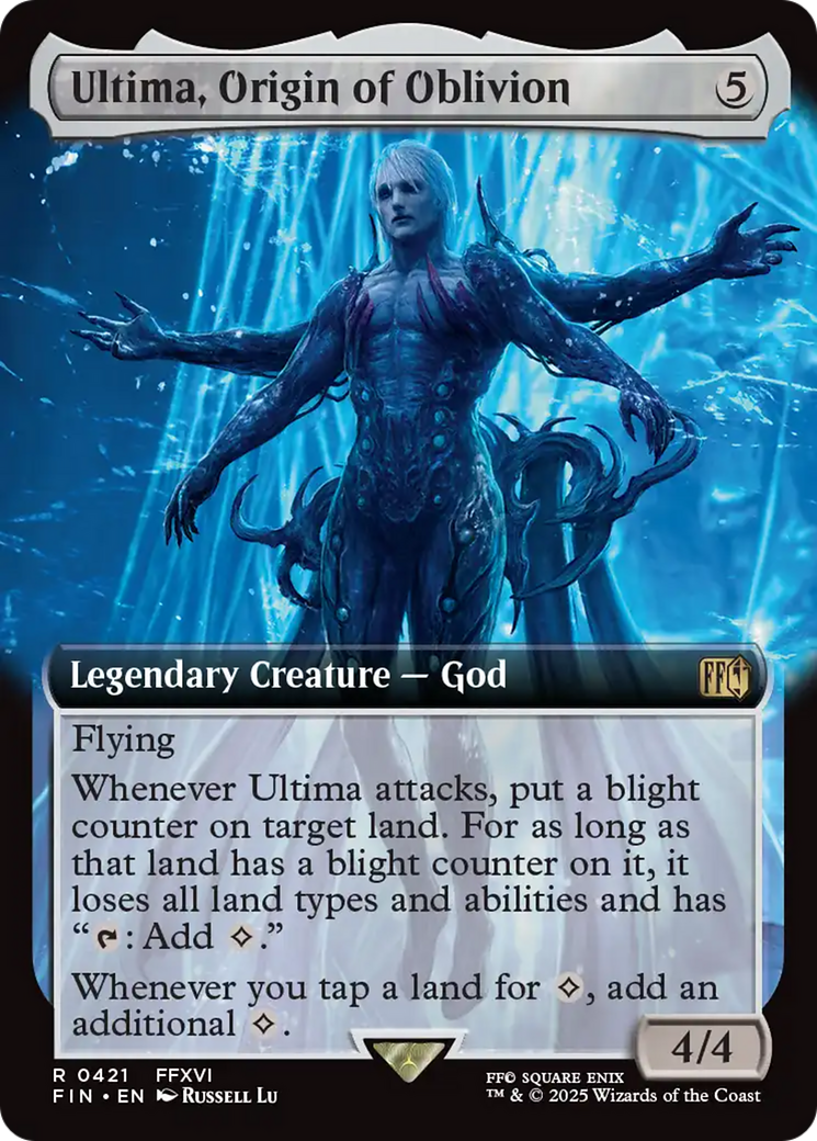 Ultima, Origin of Oblivion (Extended Art) [FINAL FANTASY] | Cards and Coasters CA