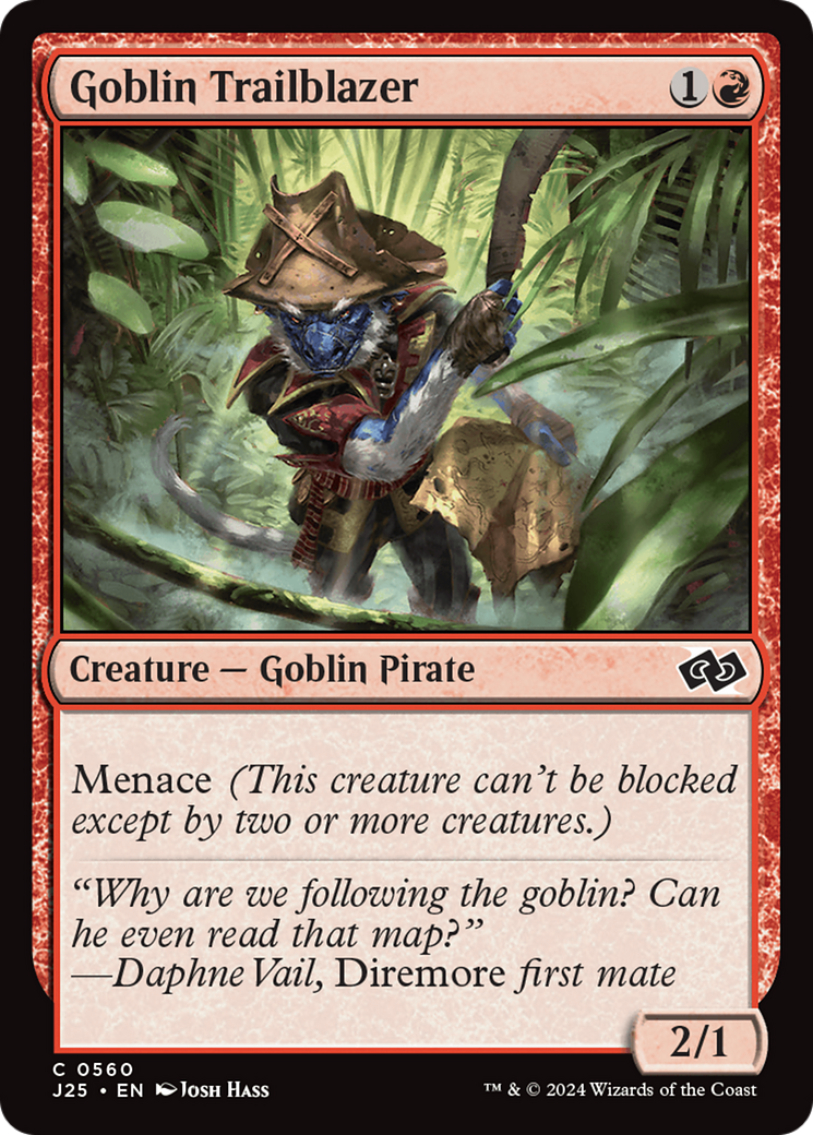 Goblin Trailblazer [Foundations Jumpstart] | Cards and Coasters CA