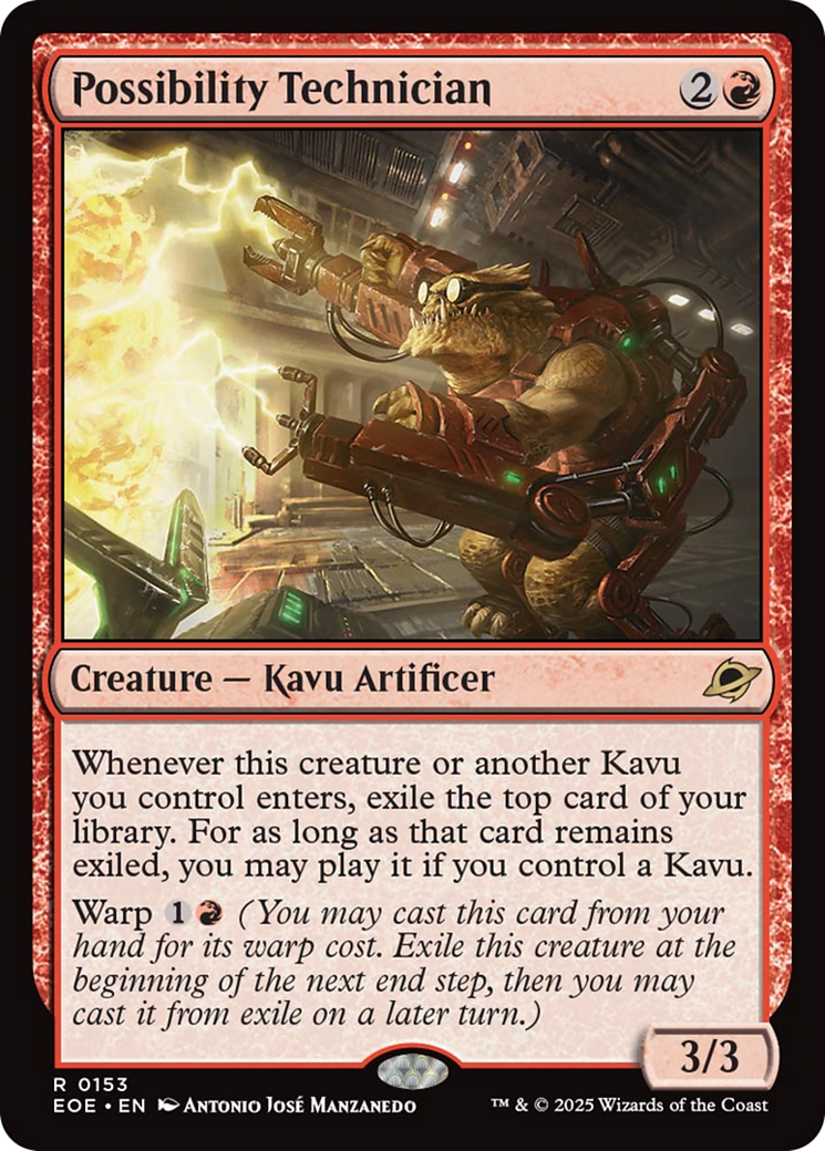 Possibility Technician [Edge of Eternities] | Cards and Coasters CA