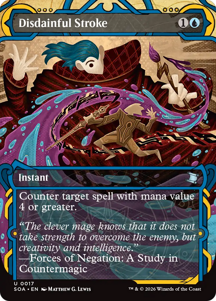 Disdainful Stroke [Secrets of Strixhaven: Mystical Archive] | Cards and Coasters CA