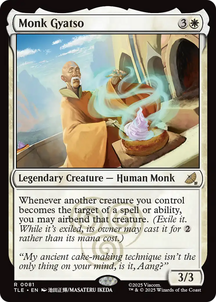 Monk Gyatso [Avatar: The Last Airbender: Eternal-Legal] | Cards and Coasters CA
