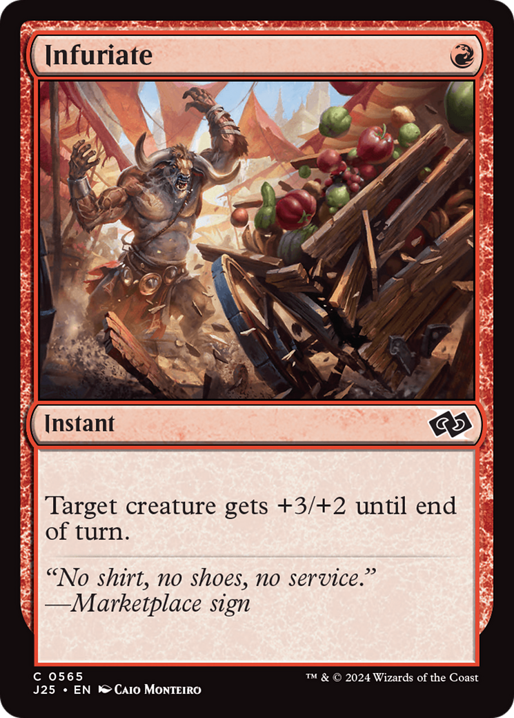 Infuriate [Foundations Jumpstart] | Cards and Coasters CA