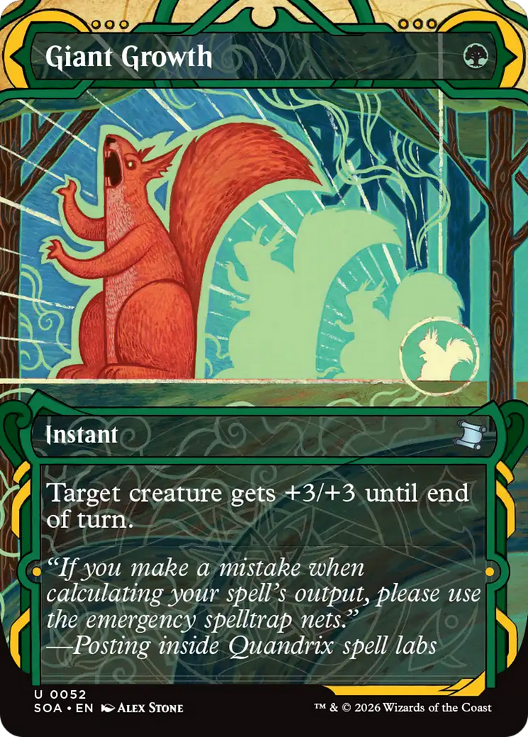 Giant Growth [Secrets of Strixhaven: Mystical Archive] | Cards and Coasters CA