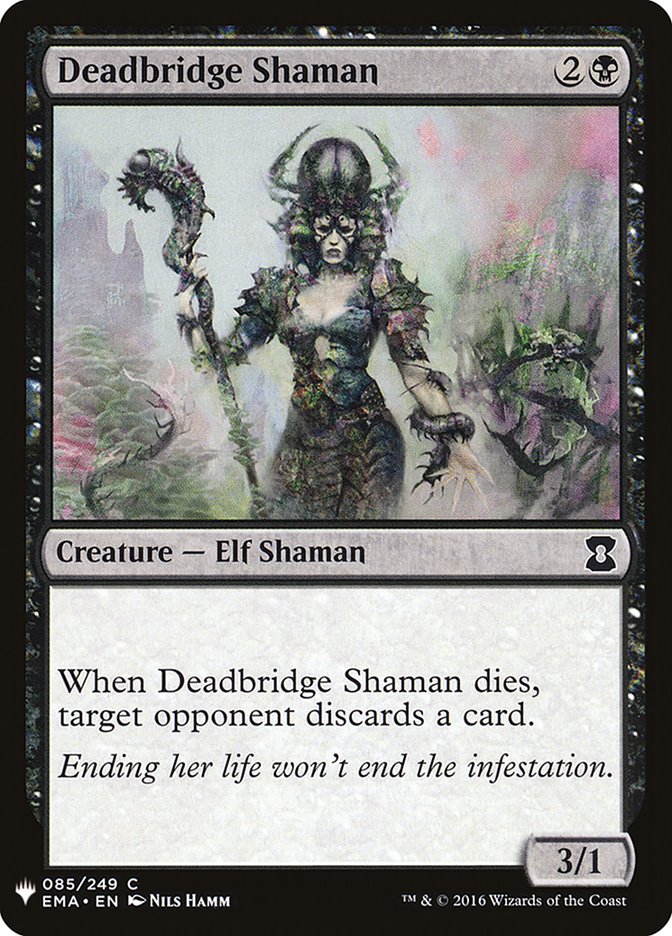 Deadbridge Shaman [Mystery Booster] | Cards and Coasters CA