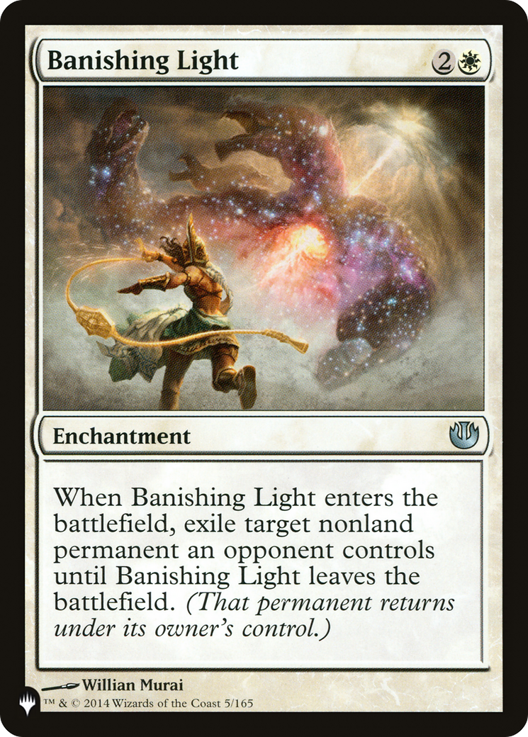 Banishing Light [The List Reprints] | Cards and Coasters CA