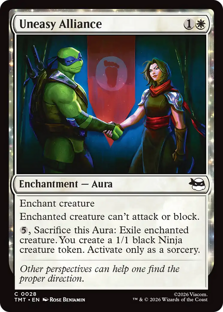 Uneasy Alliance [Teenage Mutant Ninja Turtles] | Cards and Coasters CA