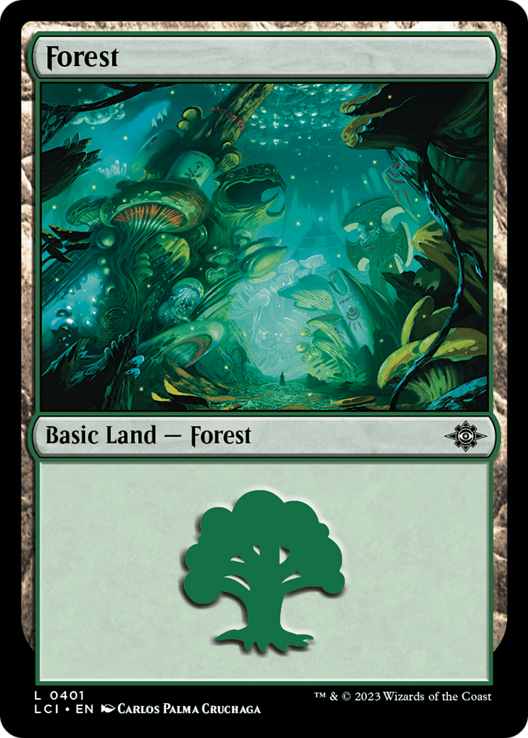 Forest (0401) [The Lost Caverns of Ixalan] | Cards and Coasters CA