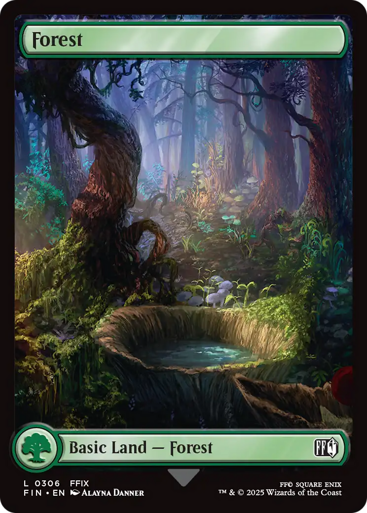 Forest (0306) [FINAL FANTASY] | Cards and Coasters CA
