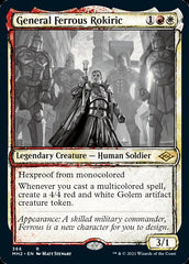 General Ferrous Rokiric (Sketch) [Modern Horizons 2] | Cards and Coasters CA