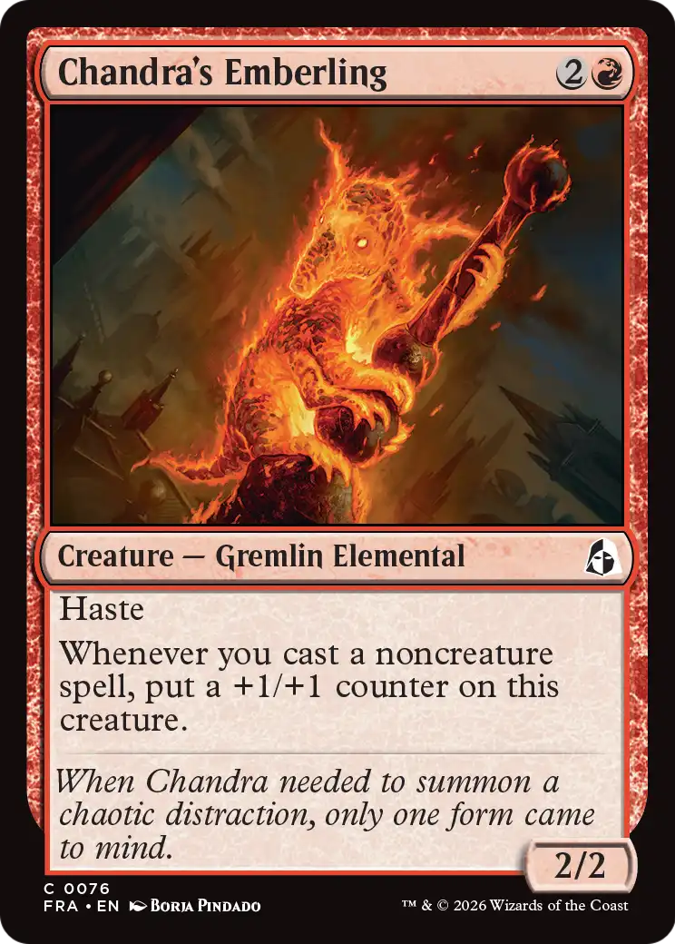 Chandra's Emberling [Reality Fracture] | Cards and Coasters CA