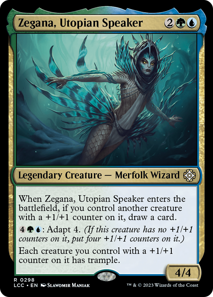 Zegana, Utopian Speaker [The Lost Caverns of Ixalan Commander] | Cards and Coasters CA