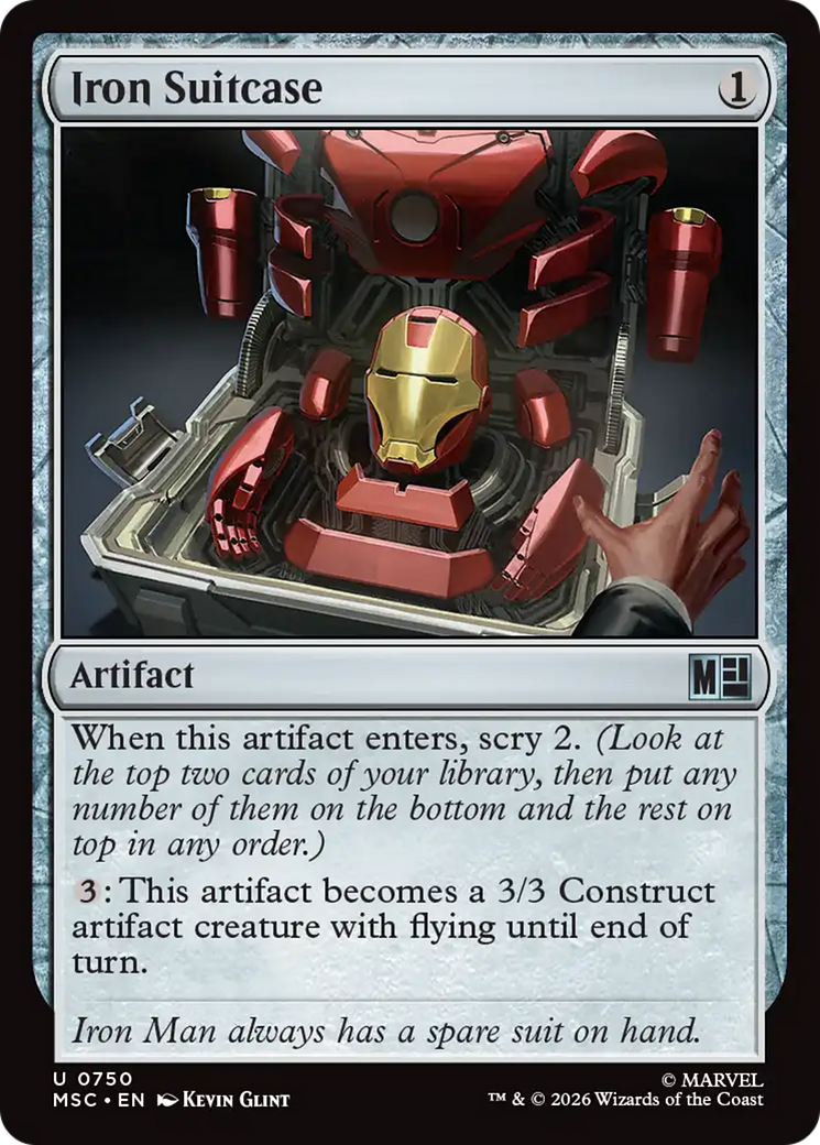 Iron Suitcase [Marvel Super Heroes Commander] | Cards and Coasters CA