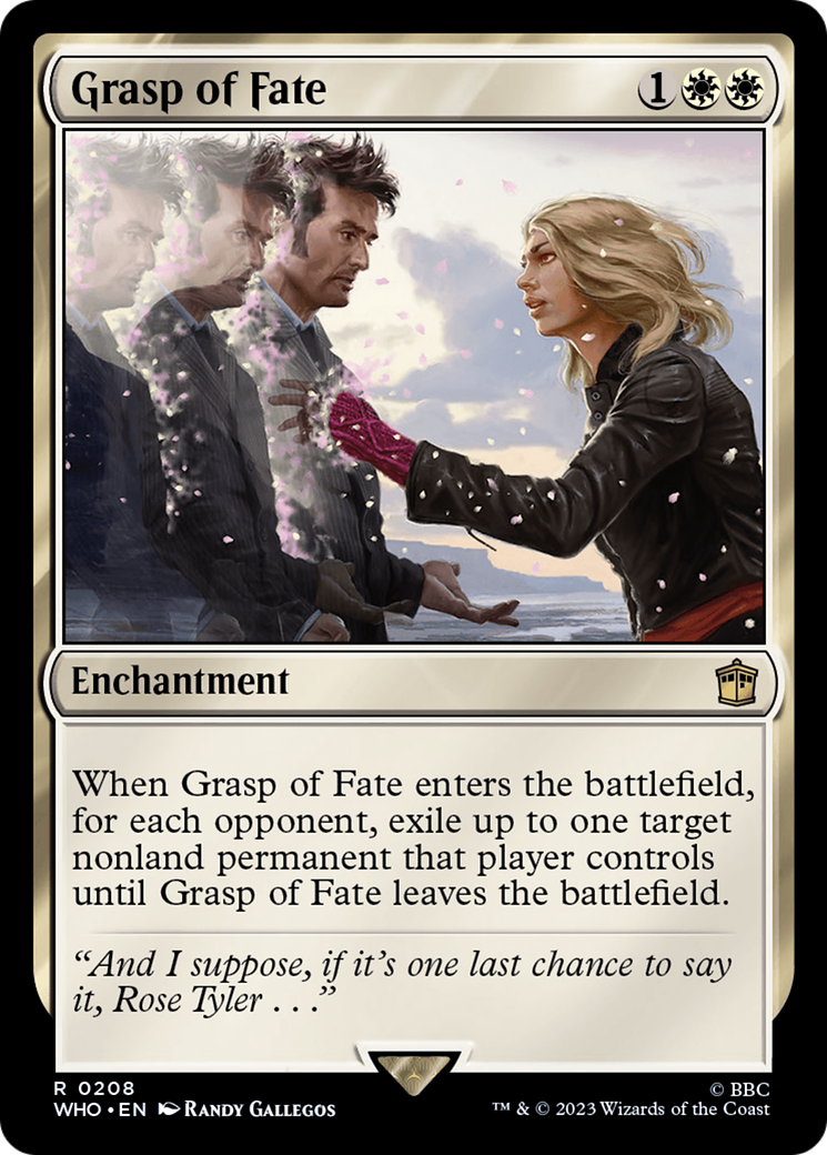 Grasp of Fate [Doctor Who] | Cards and Coasters CA