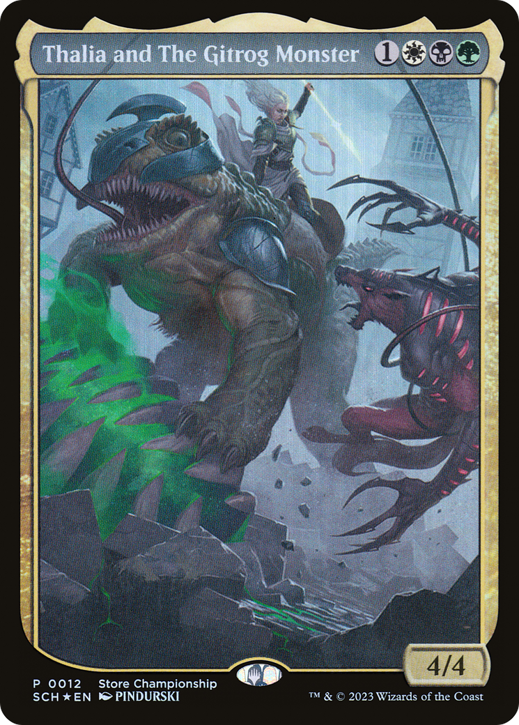 Thalia and The Gitrog Monster [Store Championships 2023] | Cards and Coasters CA