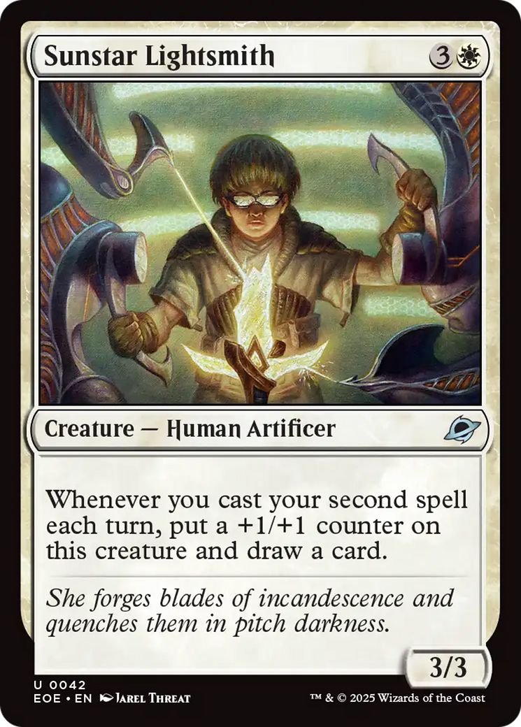 Sunstar Lightsmith [Edge of Eternities] | Cards and Coasters CA