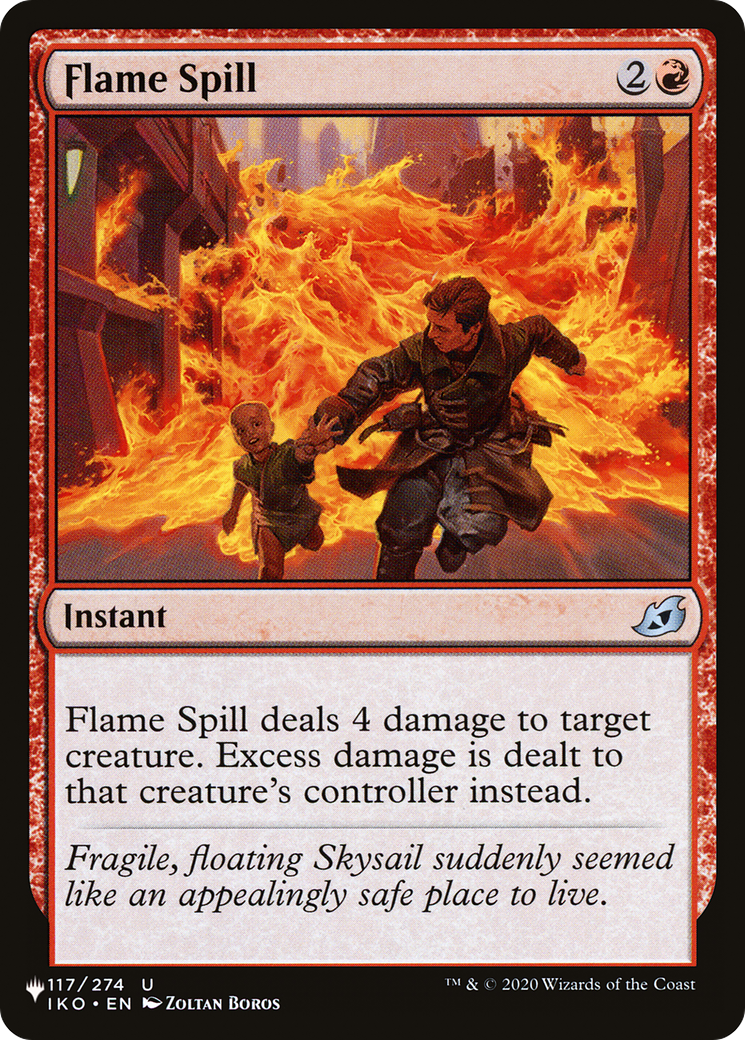 Flame Spill [The List] | Cards and Coasters CA