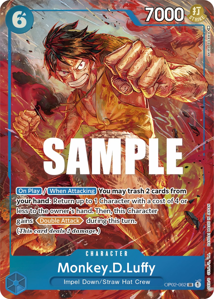 Monkey.D.Luffy (Alternate Art) [Paramount War] | Cards and Coasters CA