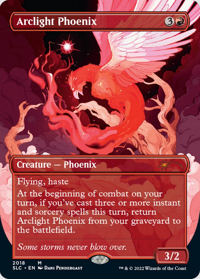 Arclight Phoenix (Borderless) [Secret Lair Countdown Kit] | Cards and Coasters CA
