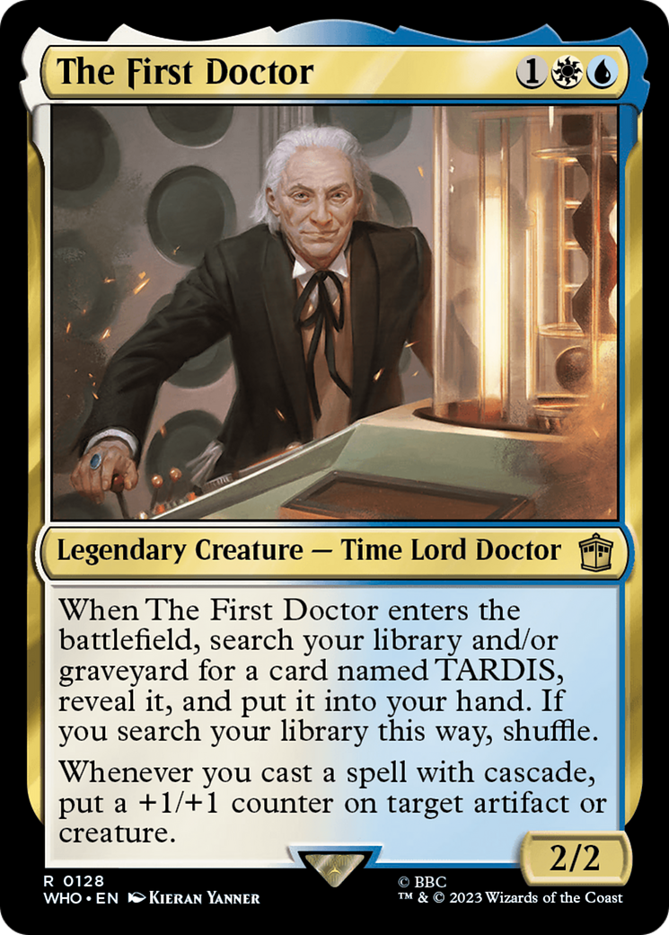 The First Doctor [Doctor Who] | Cards and Coasters CA