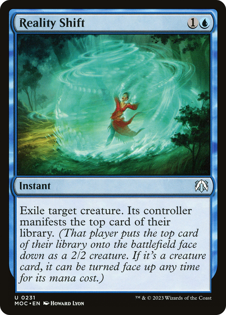 Reality Shift [March of the Machine Commander] | Cards and Coasters CA