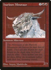 Hurloon Minotaur (Oversized) [Oversize Cards] | Cards and Coasters CA