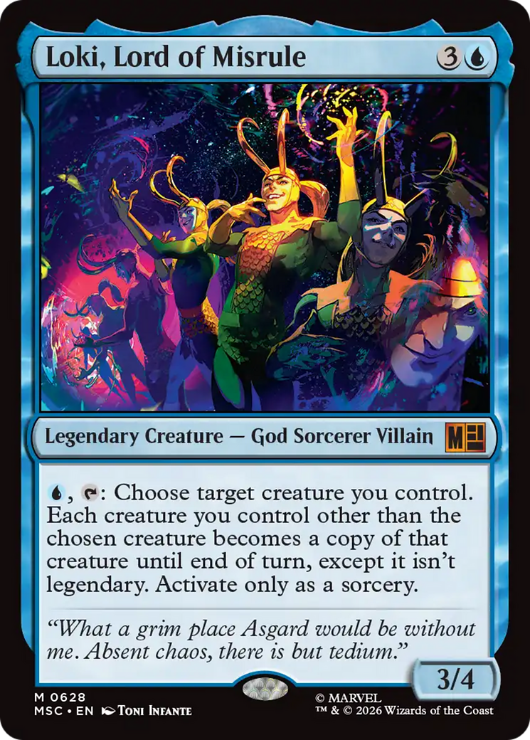 Loki, Lord of Misrule [Marvel Super Heroes Commander] | Cards and Coasters CA