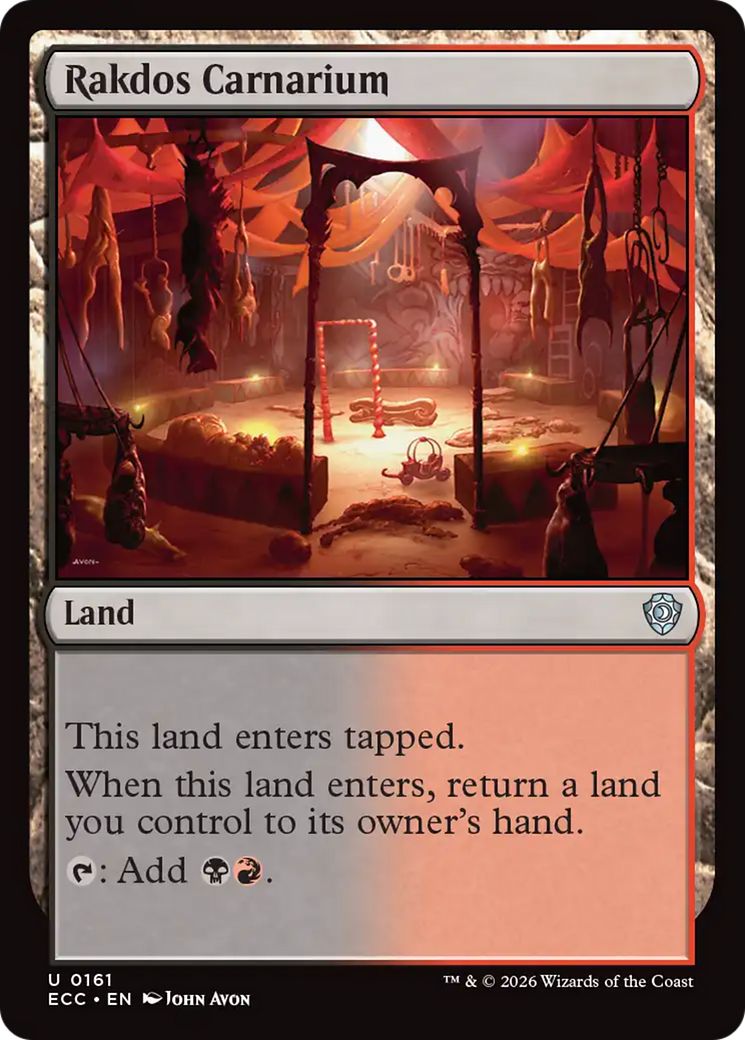 Rakdos Carnarium [Lorwyn Eclipsed Commander] | Cards and Coasters CA