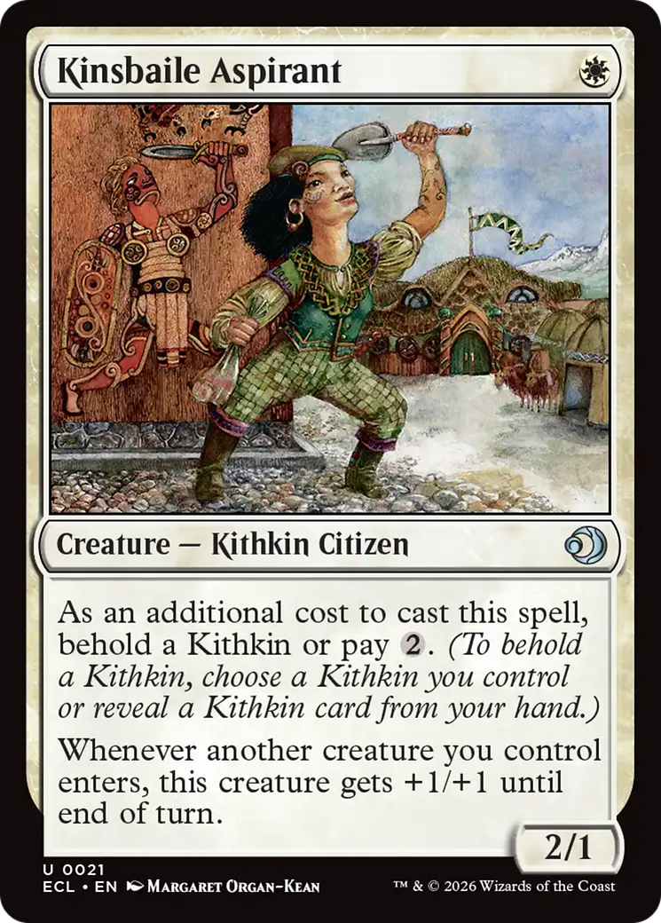Kinsbaile Aspirant [Lorwyn Eclipsed] | Cards and Coasters CA