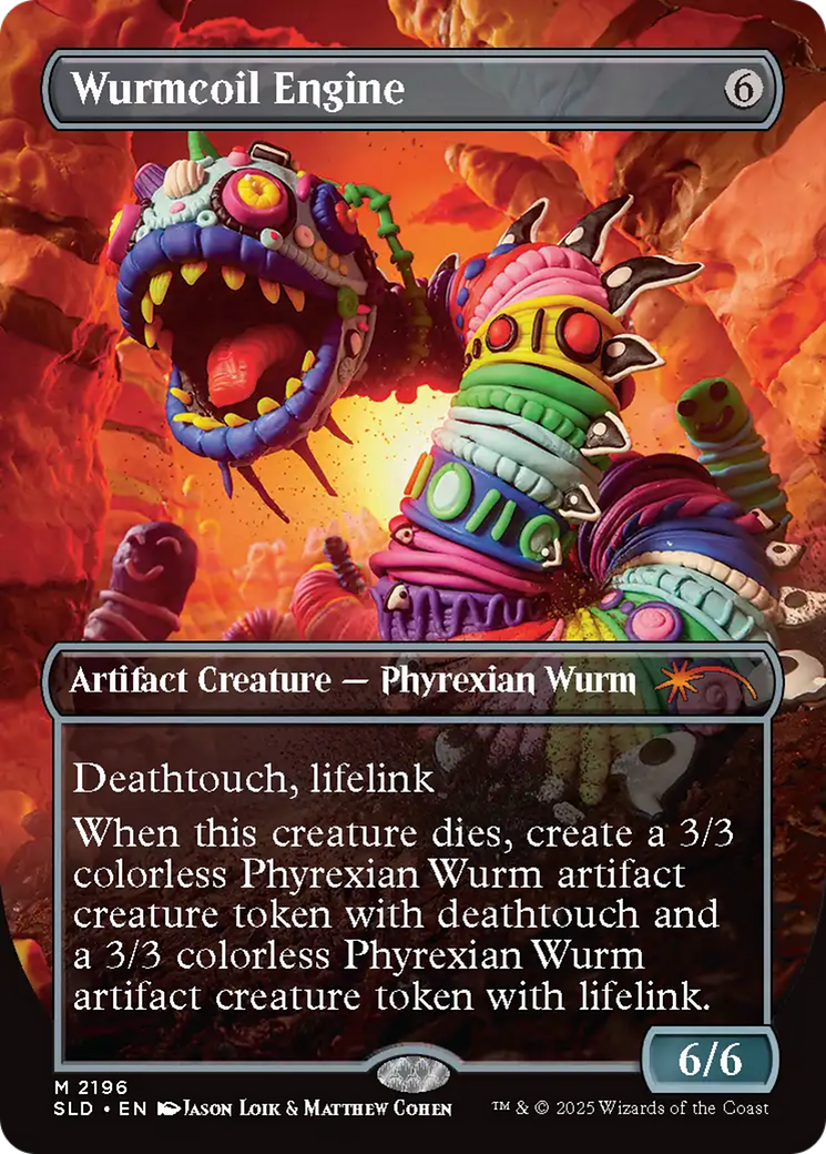 Wurmcoil Engine (2196) (Rainbow Foil) [Secret Lair Drop Series] | Cards and Coasters CA
