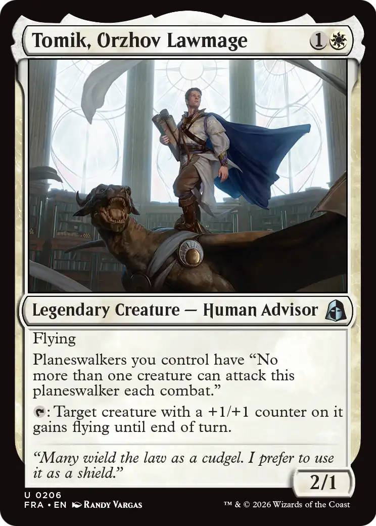 Tomik, Orzhov Lawmage [Reality Fracture] | Cards and Coasters CA