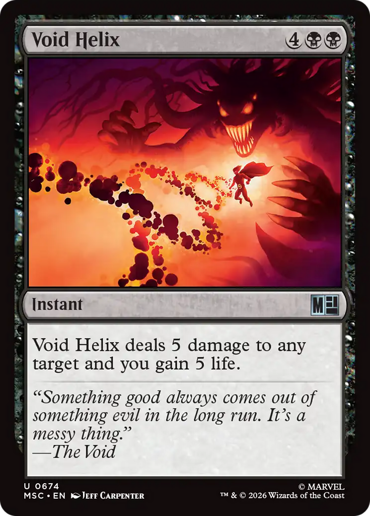 Void Helix [Marvel Super Heroes Commander] | Cards and Coasters CA