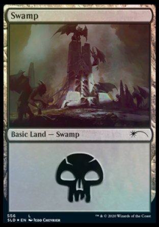 Swamp (Minions) (556) [Secret Lair Drop Promos] | Cards and Coasters CA