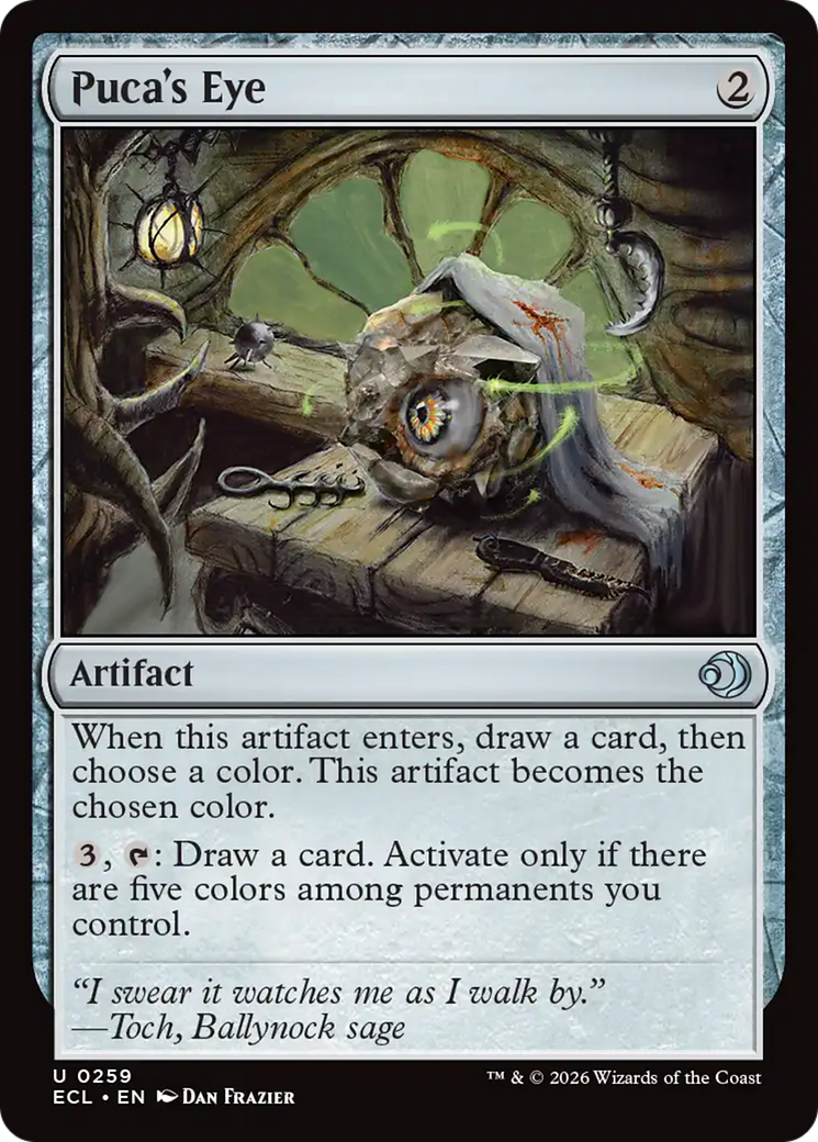 Puca's Eye [Lorwyn Eclipsed] | Cards and Coasters CA